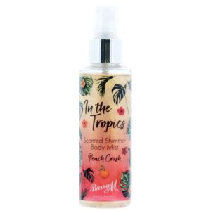 Barry M, In The Tropics Scented Shimmer Body Mist 90ml - Peach Crush