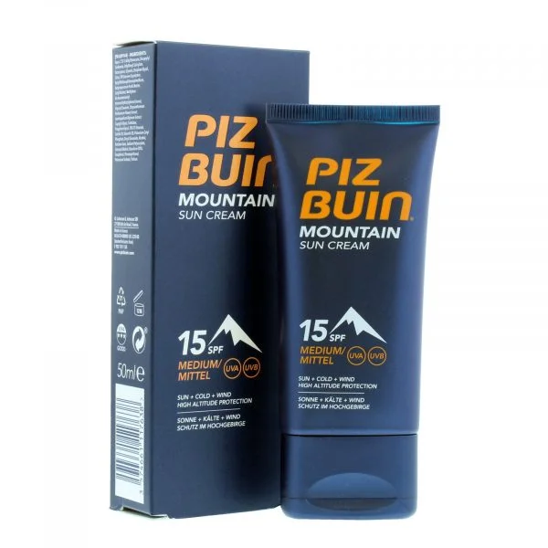 Piz Buin Mountain Sun Cream SPF 15 50ml