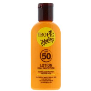 Tropic By Malibu High Protection Sunscreen Lotion SPF 50 - 100ml