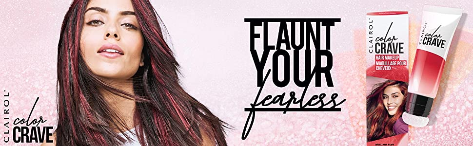 Clairol Color Crave hair makeup - flaunt your fearless - The 1K Shop