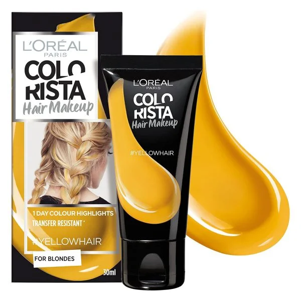 L'Oreal Colorista Hair Makeup for Light Blonde Hair - Yellow - 30ml