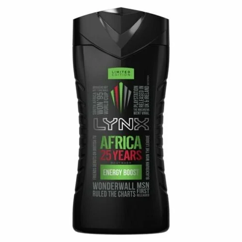Lynx Africa 25 Years Duo Set 2pc (250ml Shower Gel & 150ml Body Spray) - Image 8
