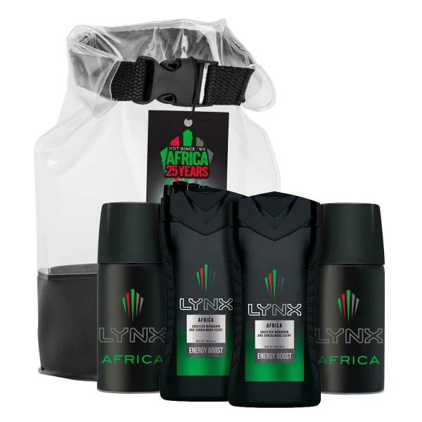 Lynx Africa 25 Years Travel Collection 5pc