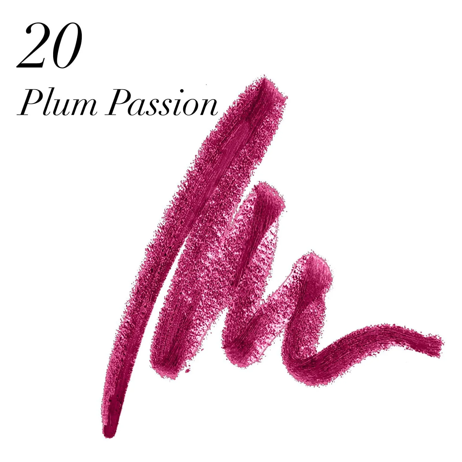 Max Factor Colour Elixir Moisturising Lip Liner - Plum Passion 20 - Image 2