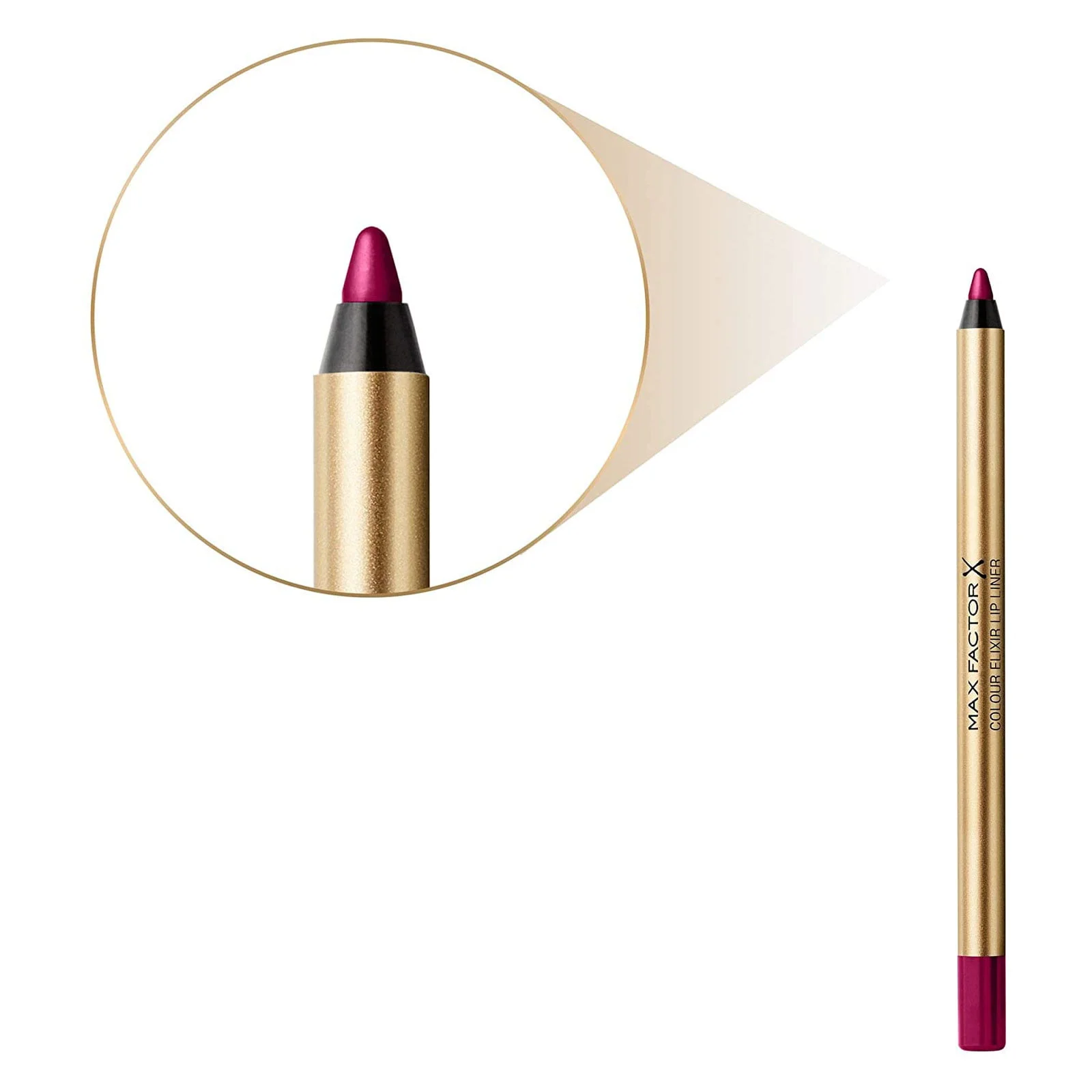 Max Factor Colour Elixir Moisturising Lip Liner - Plum Passion 20 - Image 3