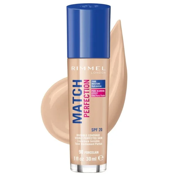 Rimmel Match Perfection Foundation - Porcelain 90 - Neutral