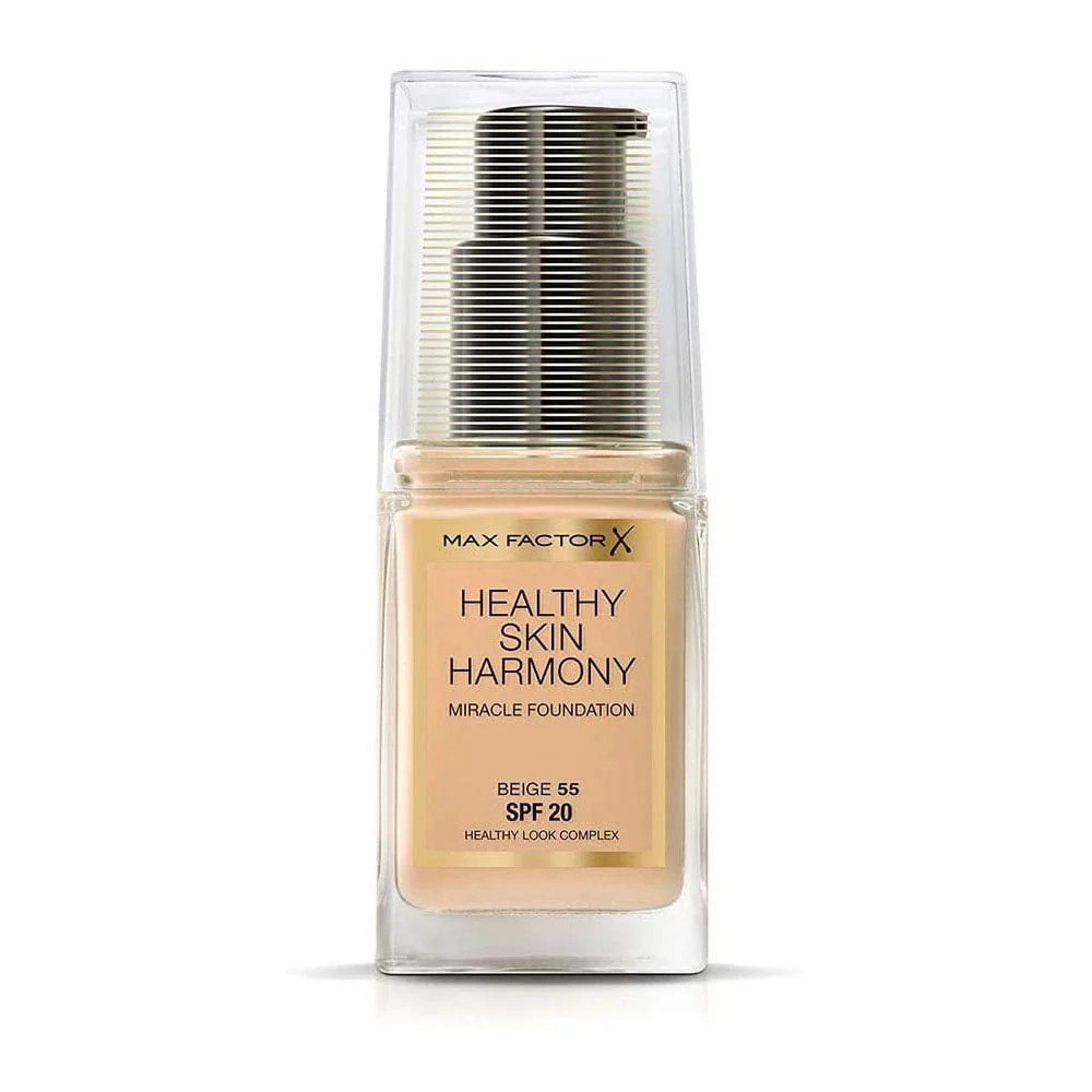 Max Factor Healthy Skin Harmony Foundation SPF 20 - Beige 55 - The