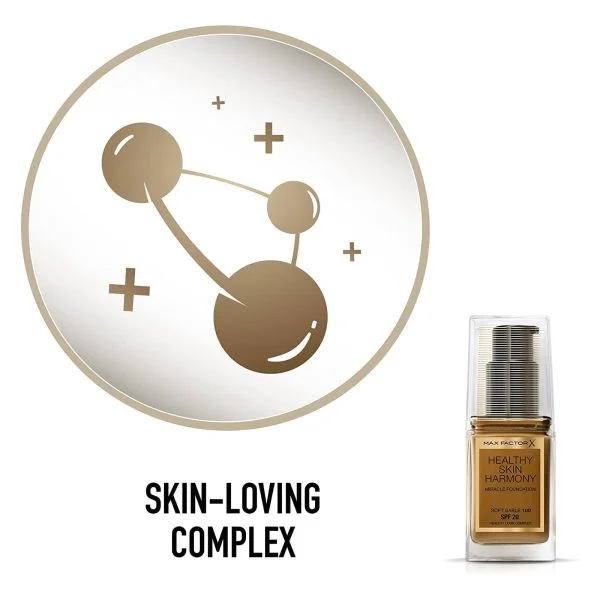 Max Factor Healthy Skin Harmony Foundation SPF 20 - Soft Sable 100 - Image 7