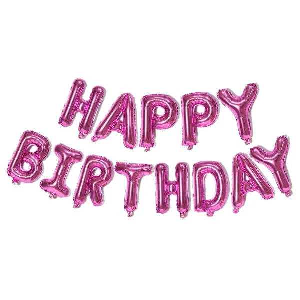 16" Happy Birthday foil balloon - Image 4