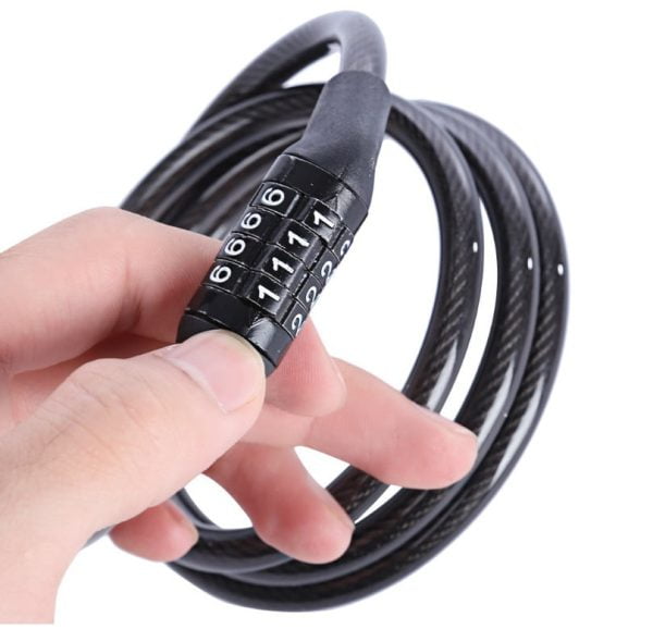 Password Bicycle Lock - 4 Digits Factory Set keylock