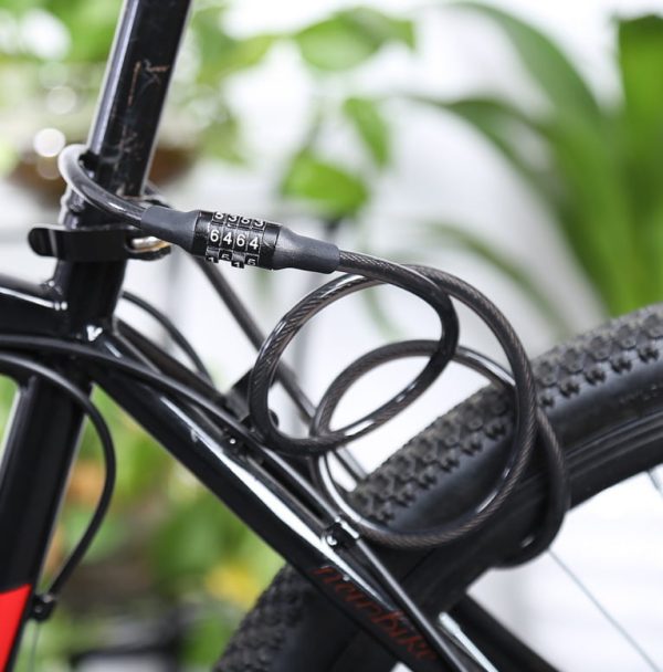Password Bicycle Lock - 4 Digits Factory Set keylock - Image 2