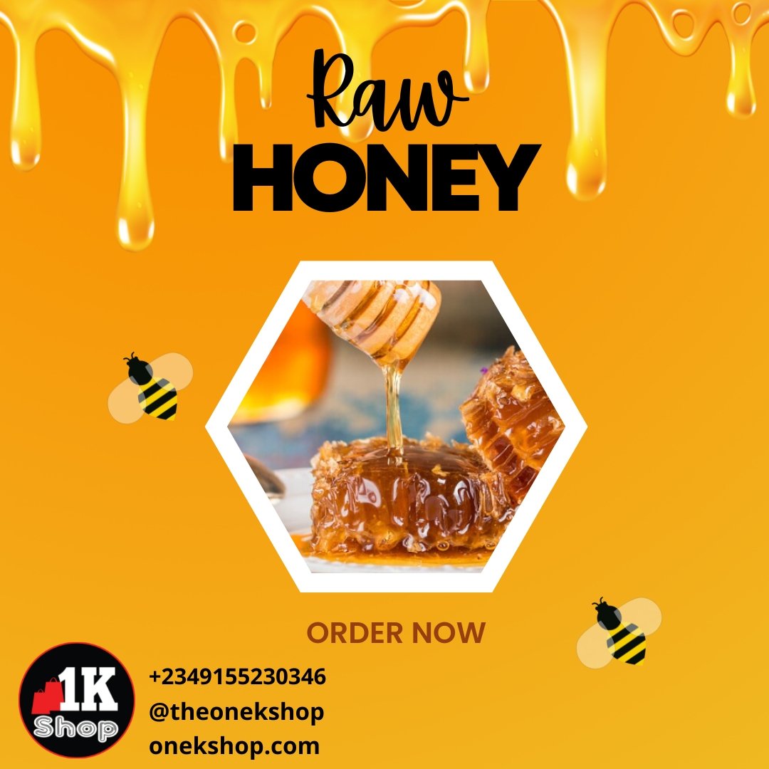 Raw Honey - 500ml bottle