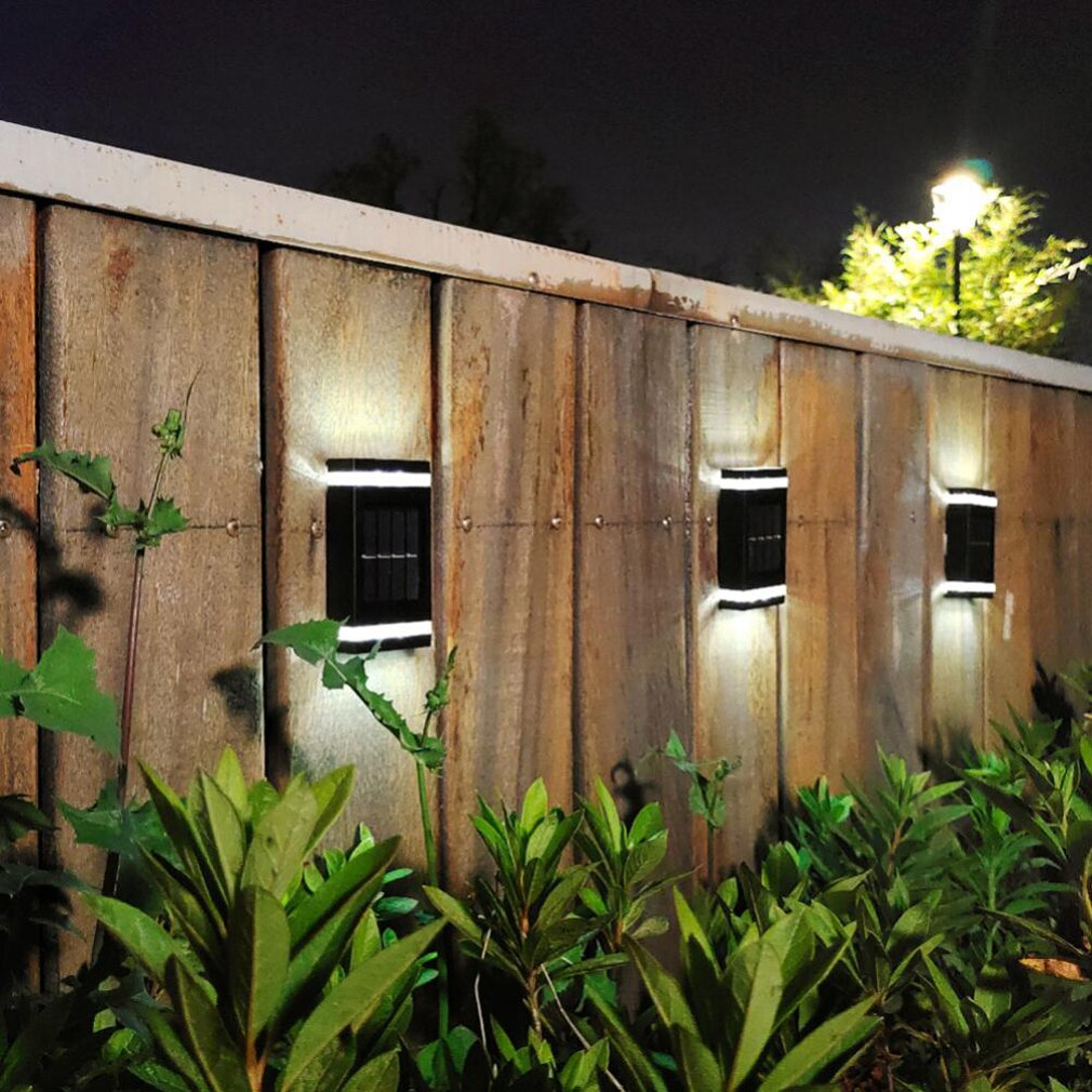Garden Solar Wall light